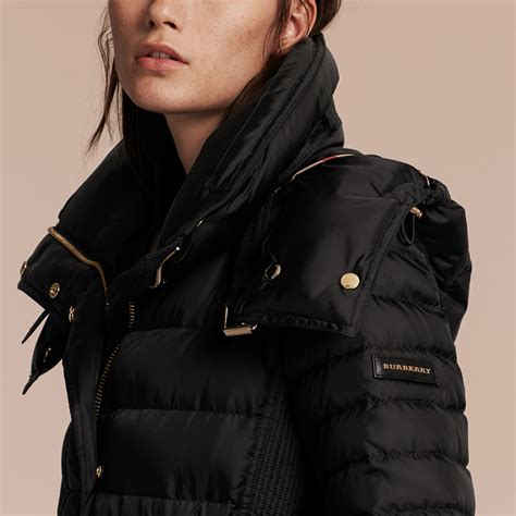 burberry down filled puffer jacket|burberry puffer jacket for women.